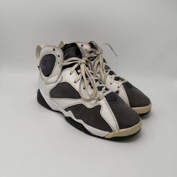 Nike Air Jordan 7 Retro GS Flint Gray DJ2777-100 Kids Size 5Y - Picture 1 of 11